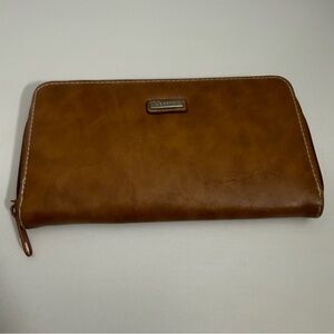 Rosetti Brown Faux Leather Wallet